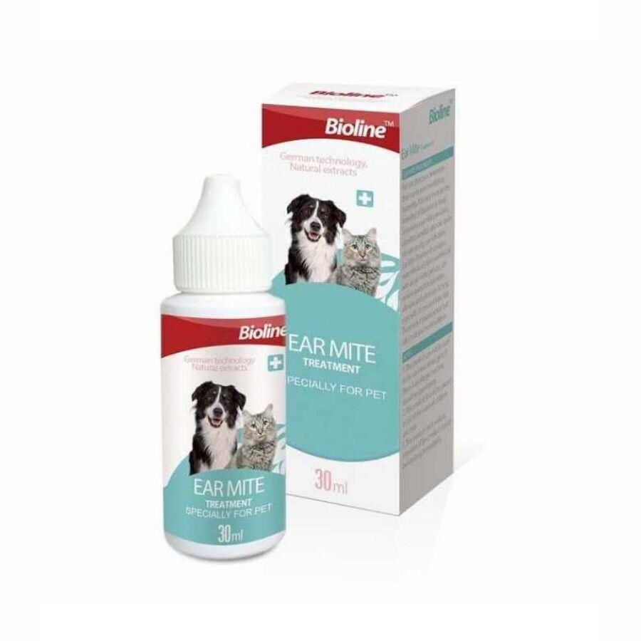 Bioline Kedi Ve Köpekler İçin Kulak Temizleme Yağı 30 ML | SRC: Barcode: 6970117121902